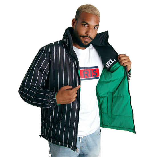 Karl Kani Ανδρικό μπουφάν Retro Block Reversible Puffer Jacket